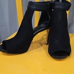 White House Black Market Black Ankle Booties